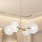 Designers Fountain Sky Fall 4-Light Brushed Gold Contemporary Geometric Chandelier for Dining Rooms D311C-4CH-BG - alternate 2